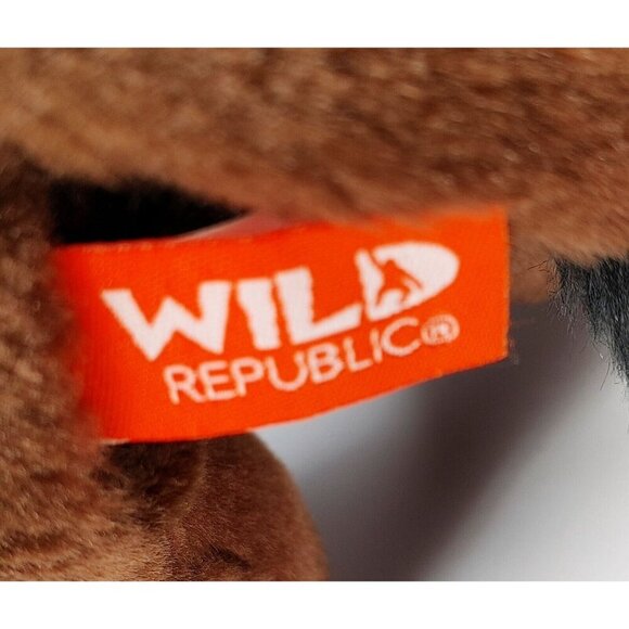 Wild Republic Buffalo Bison Plush Brown Realistic Stuffed Animal 13" Long - Picture 5 of 5
